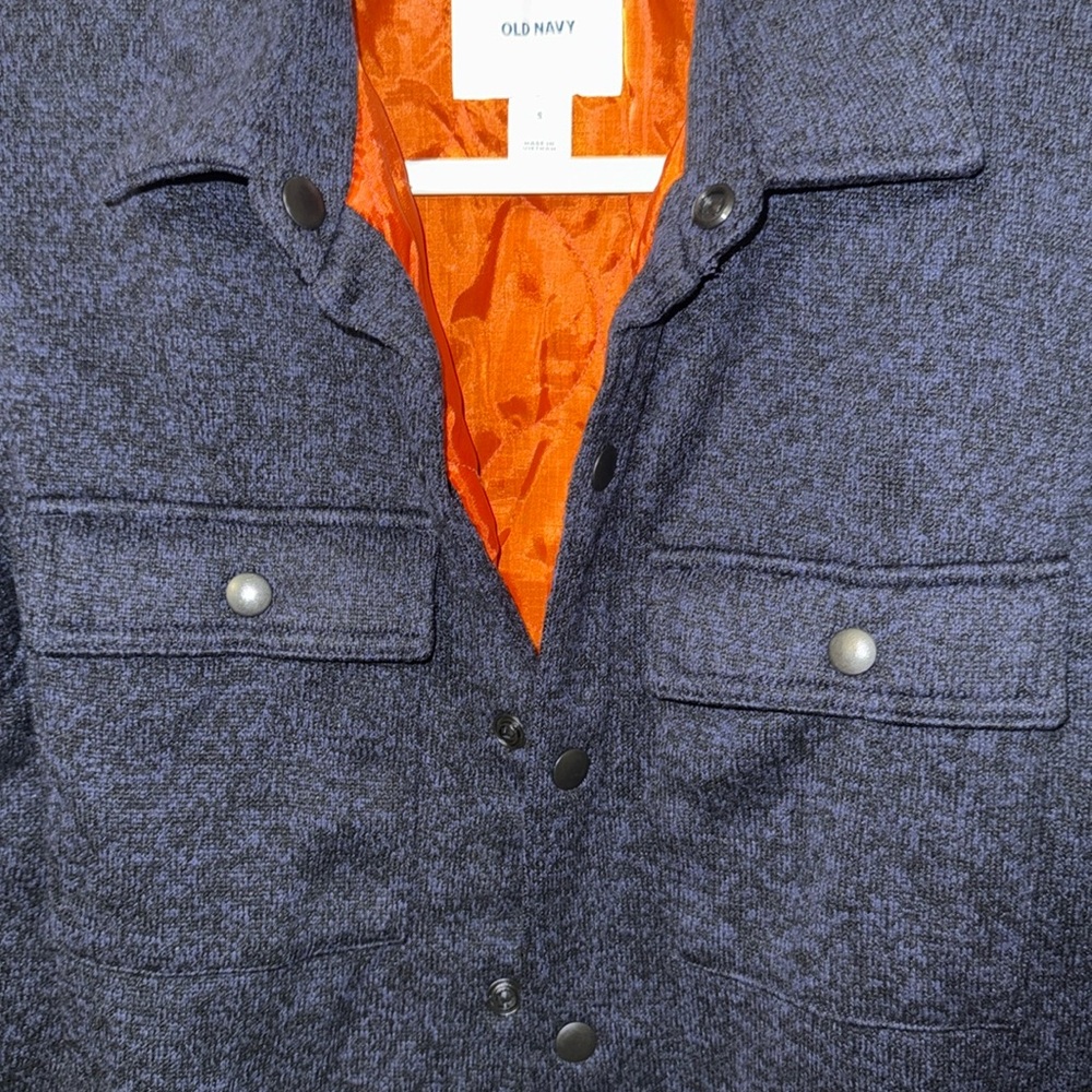 Old Navy Men's Navy Jacket Size S - Picture 5 of 6